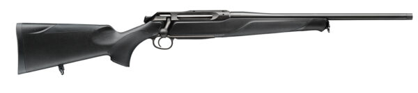 Sauer 80117634 505 XT Full Size 270 Win Mag 3+1 22" Titanium Gray Threaded Barrel, Saddle Mount Steel Receiver, Black Fixed Synthetic Stock — view 1