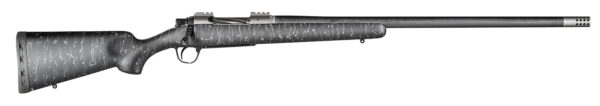 Christensen Arms CA10268315331 Summit TI  Full Size 7mm Rem Mag 3+1, 26" Natural Titanium Steel Threaded Barrel, Natural Titanium Aluminum Receiver, Black w/Gray Webbing Fixed Sporter Stock — view 1