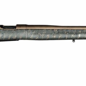 Christensen Arms 8010200900 Mesa Long Range 300 Win Mag 3+1 26" Threaded Barrel, Burnt Bronze Cerakote, Green with Black/Tan Webbing Stock