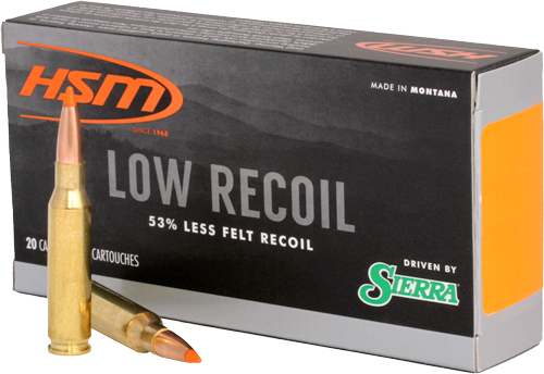 HSM LOW RECOIL 7MM REM MAG - 140GR SBT 20RD 20BX/CS — view 1