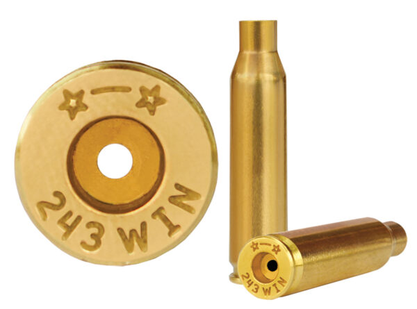 Starline Brass 243WINEUP50 Unprimed Cases  243 Win Rifle Brass 50 Per Bag — view 1