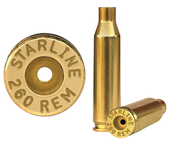 Starline Brass 260REMEUP50 Unprimed Cases  Rifle 260 Rem 50 Per Bag — view 1