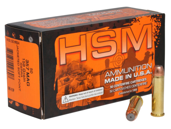 HSM 416N20 Pro Pistol  41 Rem Mag 210 gr Jacketed Hollow Cavity 20 Per Box/ 20 Case — view 1