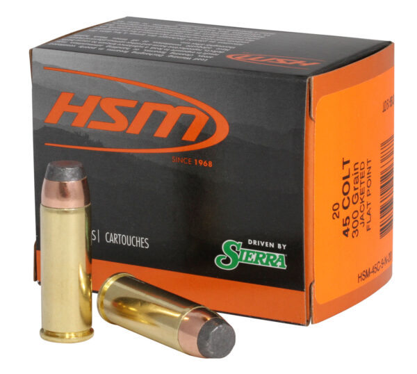 HSM 45C9N20 Pro Pistol  45 Colt 300 gr Jacketed Soft Point 20 Per Box/ 20 Case — view 1