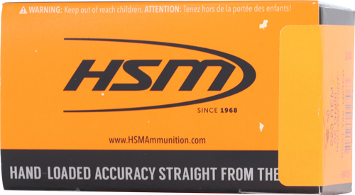 HSM AMMO RMFG 223 52GR MATCH - HPBT 50RD 20BX/CS — view 1