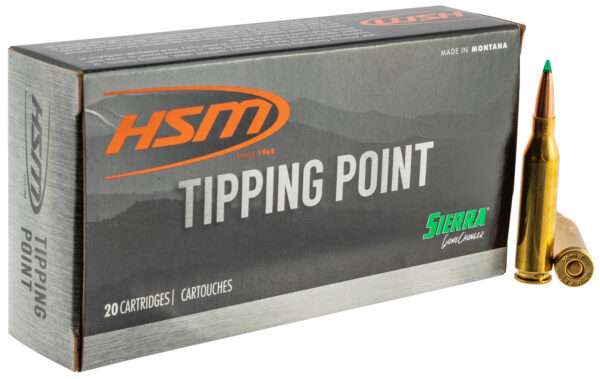 HSM 65CREEDMOOR8N Tipping Point Super Shock Tip 6.5 Creedmoor 140 gr 20 Per Box/ 25 Case — view 1