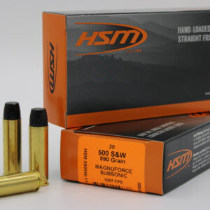 HSM SUBSONIC 500SW HITEK 590GR HCFN 20/20