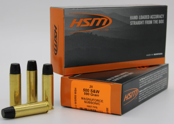 HSM SUBSONIC 500SW HITEK 590GR HCFN 20/20 — view 1