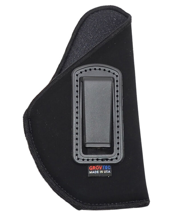 GrovTec US Inc GTHL14112R Inside The Pants  IWB Size 12 Black Suede Compatible w/Glock 26/27/33 Belt Clip Mount Right Hand — view 1