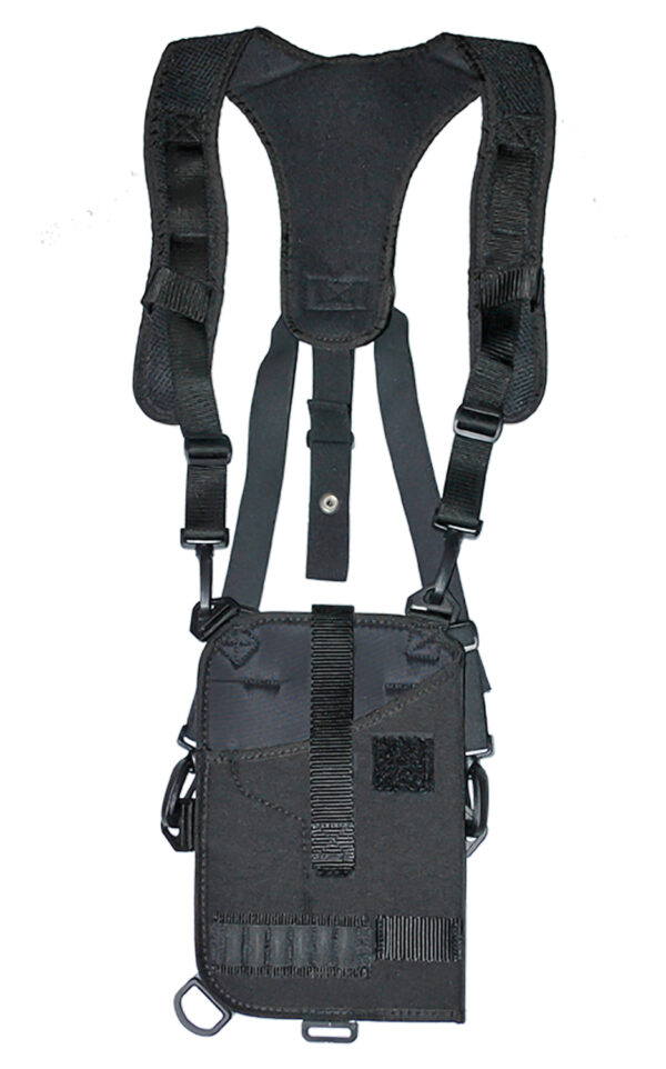 GrovTec US Inc GTHL14902R Trail Pack  Shoulder Black Nylon Harness Fits Med/Lg DA Revolver Ambidextrous — view 1