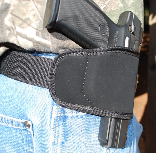 GROVTEC MULTI-FIT HOLSTER RH - MRD/LG AUTOS BLACK BELT SLIDE — view 1
