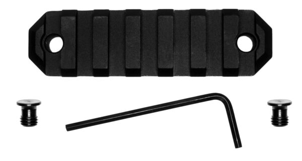 GrovTec US Inc GTSW228 3 Inch 7 Slot Keymod  Black Anodized — view 1