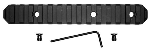 GrovTec US Inc GTSW230 6 Inch 15 Slot Keymod  Black Anodized — view 1