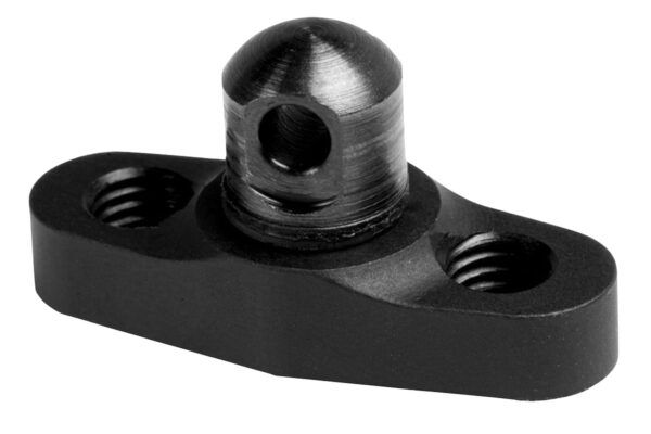 GrovTec US Inc GTSW111 Flanged Stud Mount KeyMod Black Anodized 6061 Aluminum — view 1