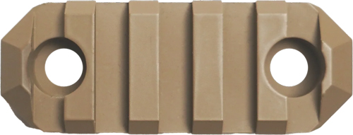 GROVTEC RAIL M-LOK 5 SLOT 2.2" - COYOTE TAN CERAKOTE — view 1