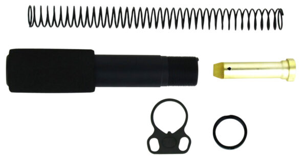 TacFire MAR049B Buffer Tube Kit Mil-Spec AR-15 Black Aluminum AR-Pistol Platform — view 1