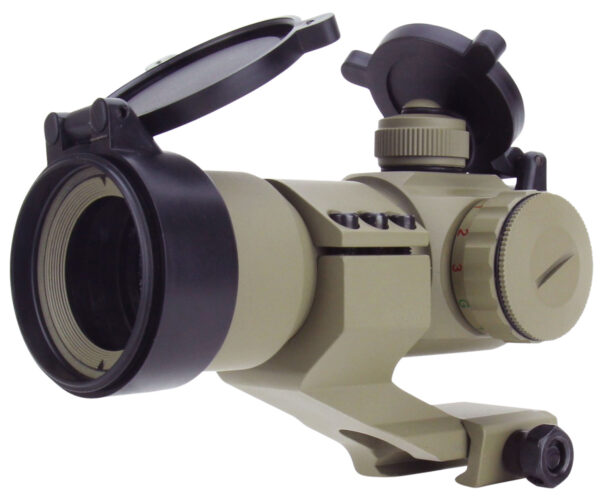 TacFire RD004T 1x30 Dual Illuminated Red/Green Dot Sight  Tan 1 x 30 mm 2 MOA Dot — view 1