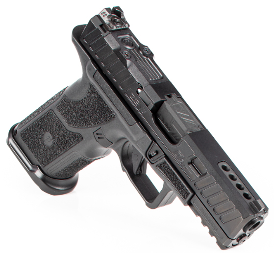 ZEV OZ9 V2 ELITE 9MM HYPERCOMP X GRIP BLK — view 1