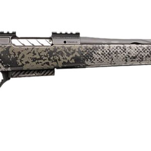 Seekins Precision 0011710257-F Havak PH3 7mm Rem Mag 26" Black Fluted Threaded Barrel, Black Picatinny Rail Steel Receiver, Adj Cheek Riser Mountain Shadow Synthetic Stock