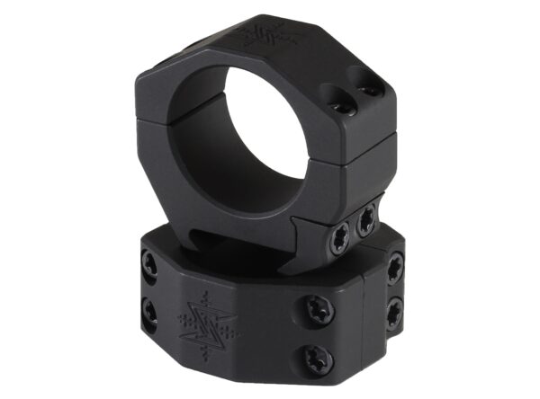 SEEKINS PRECISION SCOPE RINGS 30MM LOW BLK — view 1