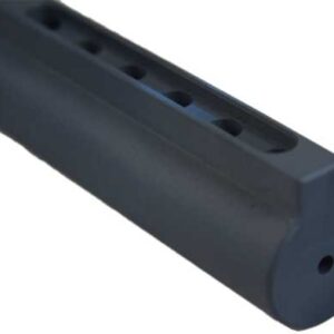 J&E AR15/AR10 MILSPEC 6-POS - REC EXTENSION BUFFER TUBE BLK — view 3