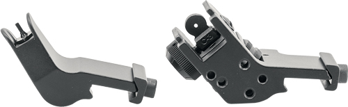 JE FIXED FRONT/REAR SIGHT - 45 DEGREE OFFSET ALUMINUM BLK — view 1