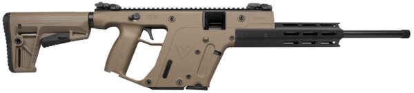 Kriss USA KV22CFD00 Vector CRB Gen2 Full Size 22 LR 10+1 16" Black Threaded Barrel, Flat Dark Earth Picatinny Rail Aluminum Receiver, M-LOK Handguard, Flat Dark Earth 6 Position Collapsible Synthetic — view 1