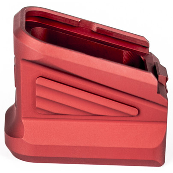 ZEV +5 BASEPAD FOR GLOCK MAGAZINE RED — view 1