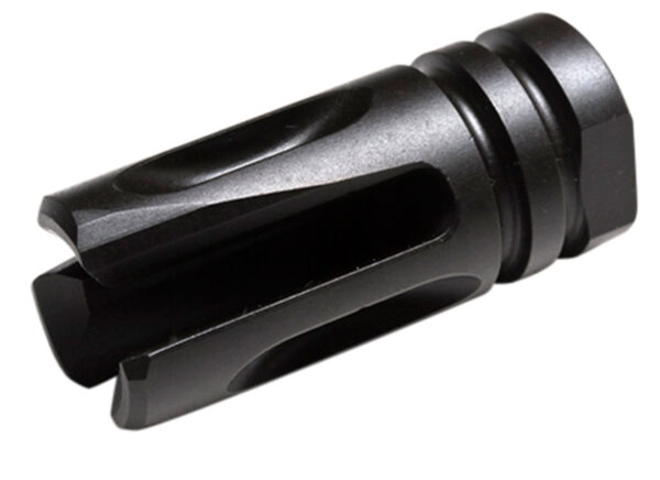 Wilson Combat TRATHG68 Accu-Tac Flash Hider Black Matte Melonite Steel with 5/8"-24 tpi Threads, 1.99" OAL &  .865" Diameter for 30 Cal AR-Platform — view 1