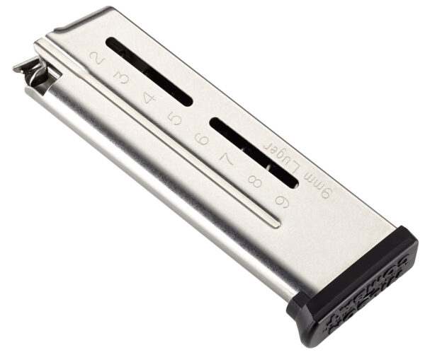 Wilson Combat 5009C9 ETM  9rd 9mm Luger Fits Wilson Combat 1911 Elite Tactical Compact Stainless Steel — view 1