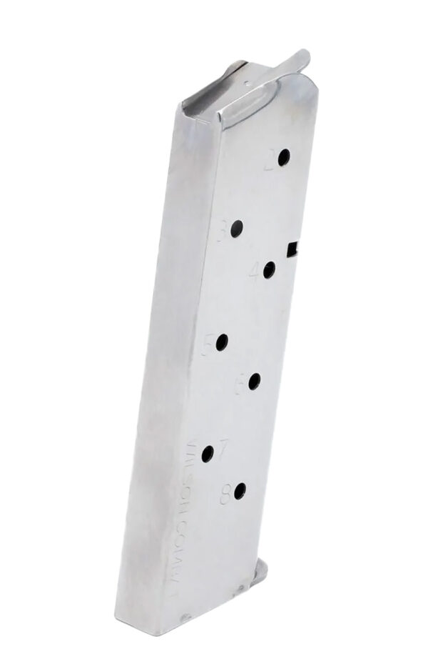 Wilson Combat 92045FS8  920 8rd 45 ACP Fits 1911 Stainless Steel — view 1