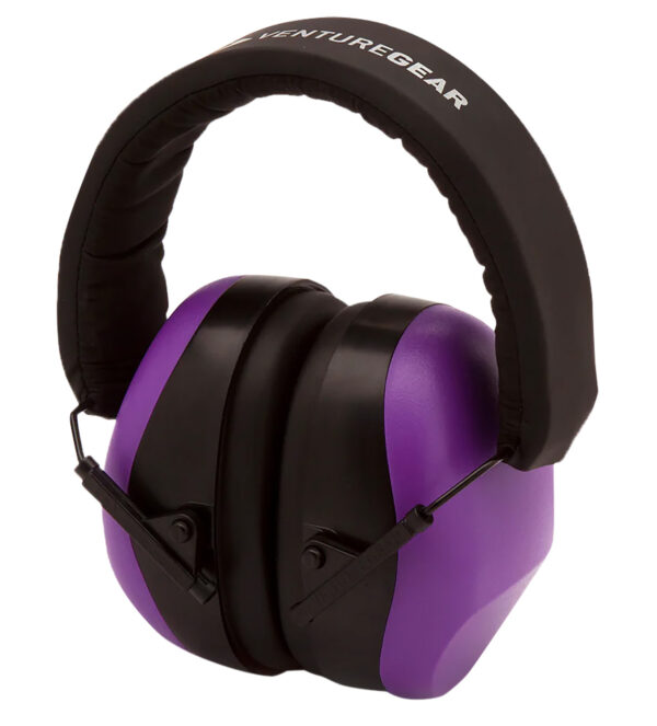 Pyramex VGPM8065C Venture Gear V80 Muff Foam 26 dB 32 dB Over the Head Purple/Black Adult 1 Pair — view 1