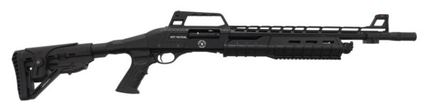 Silver Eagle Arms RZ17TAC RZ17 Tactical 12 Gauge 3" 4+1 18.50" Chrome-Lined Barrel, Black Steel Receiver, Black Fixed Adjustable Length & Comb Stock, Pistol Grip — view 1