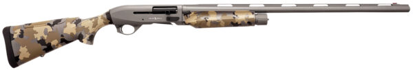 Silver Eagle Arms A21228OS2 Alpha 2  12 Gauge 3" 4+1 28" Gray Cerakote Chrome Lined Vent Rib Barrel & Steel Receiver, Old School Camo Synthetic Fixed Stock — view 1