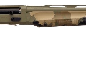 T R Imports A22026OS3 Alpha 2  20 Gauge 3" 4+1 26" OD Green Cerakote Vent Rib Barrel & Receiver, Fixed Old School Camo Synthetic Stock