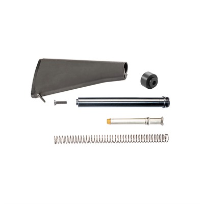 AR-15 A2 MIL-SPEC BUTTSTOCK WITH STD 223 BUFFER KIT BLACK — view 1