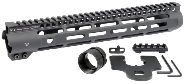 Midwest Industries MISLH12625 Slimline  AR-15 Black Hardcoat Anodized Aluminum/Polymer 12.625" Picatinny/M-LOK — view 1