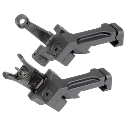 AR-15 COMBAT RIFLE OFFSET SIGHT SET BLACK — view 1