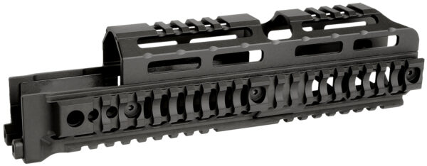 Midwest Industries MIAKALPHAQR10  AK Alpha Black 6061 Aluminum AK-47/AK-74 10.0" Long — view 1