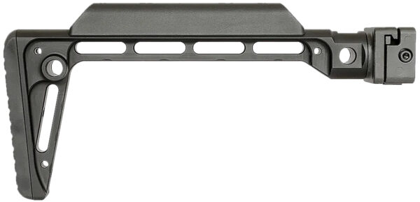 Midwest Industries MIMINSF Minimalistic Side Folding Stock Black 6061 Aluminum Folding — view 1