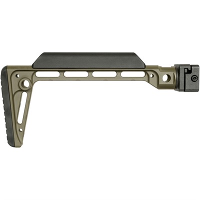 MINIMALISTIC SIDE FOLDING STOCK - O.D. GREEN — view 1