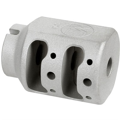 ALPHA TANK BRAKE - STAINLESS - 1/2X28-9MM — view 1