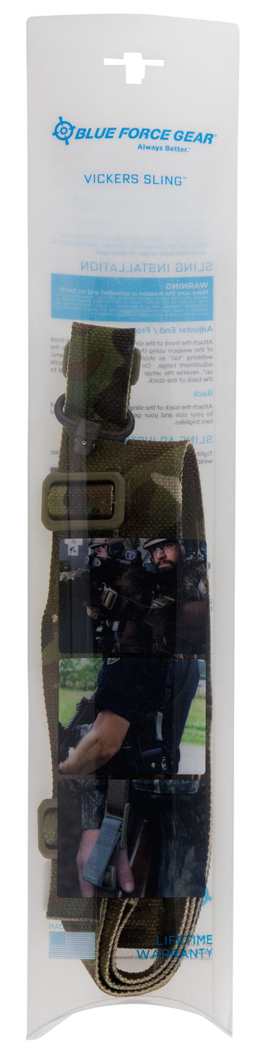 Blue Force Gear VCAS2TO1PB125AAMC Vickers 221 Multi-Cam Cordura One-Two Point AR Platform — view 1