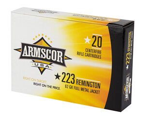 ARMSCOR 223REM 62GR FMJ 20/1000 — view 3