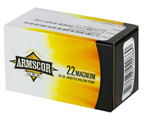 ARMSCOR 22WMR 40GR JHP 50/2000 — view 3