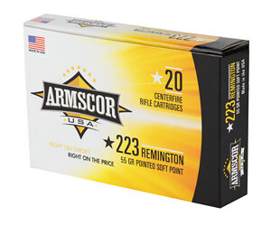 ARMSCOR 223REM 55GR PSP 20/1000 — view 3