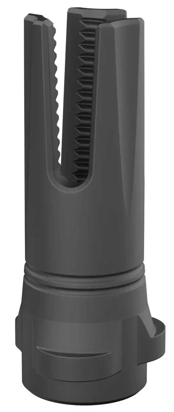 BREEK ARMS SCORCH 3-PRONG FLASH HIDER FOR BREEK-LOK 3QD  .223/5.56 CAL  1/2X28 TPI — view 1