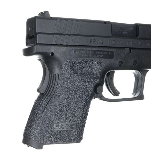 Talon Grips 203R Adhesive Grip  Textured Black Rubber for Springfield XD Subcompact 9,40 — view 1