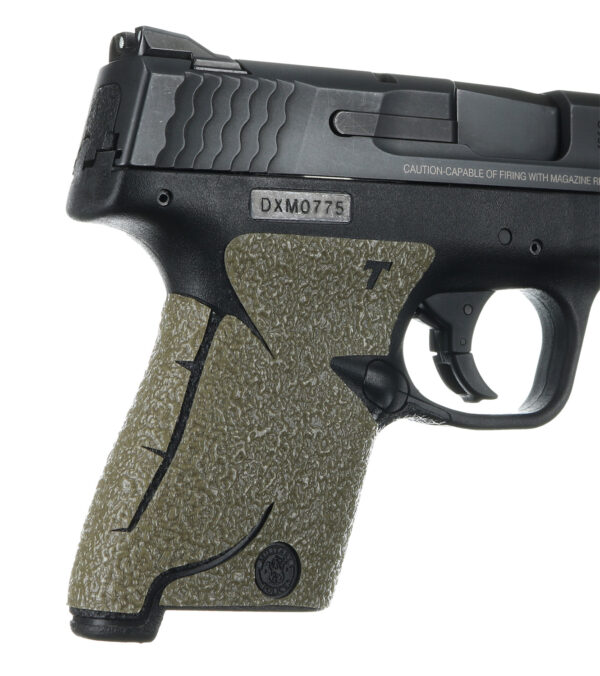 Talon Grips 705M Adhesive Grip  Textured Moss Rubber for S&W M&P Shield 9,40 — view 1