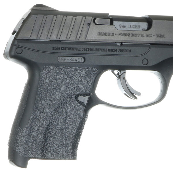 Talon Grips EV11R Adhesive Grip  Textured Black Rubber, Fits LC9(s)/LC380, EC9s — view 1